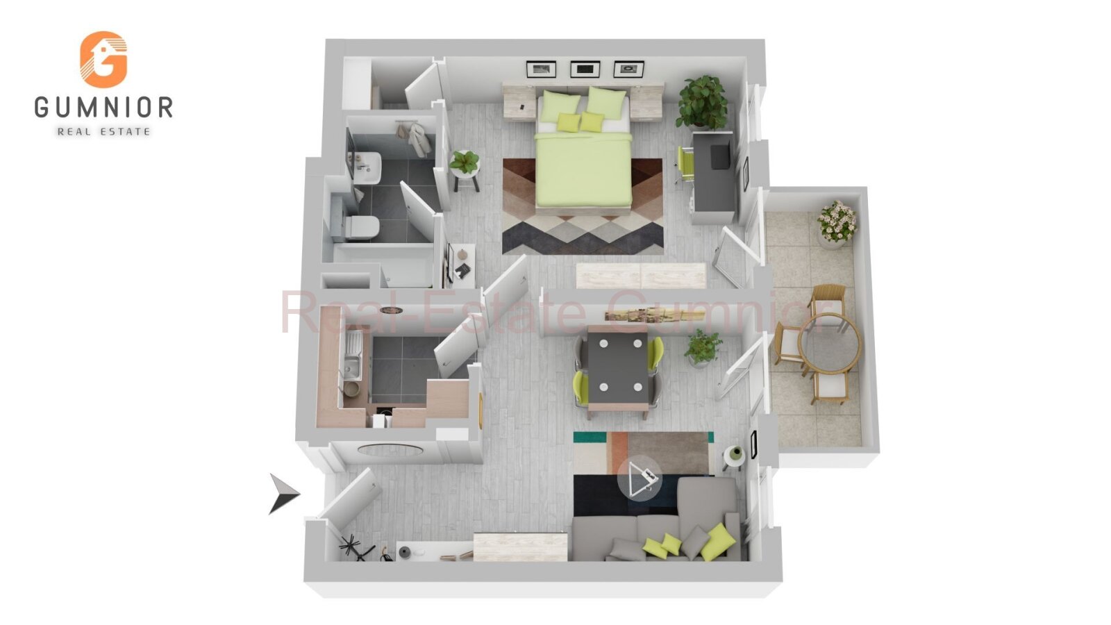 Top Renditeobjekt ** Gepflegte 2 Zimmer - Wohnung mit großen Balkon * Lift + TG +EBK