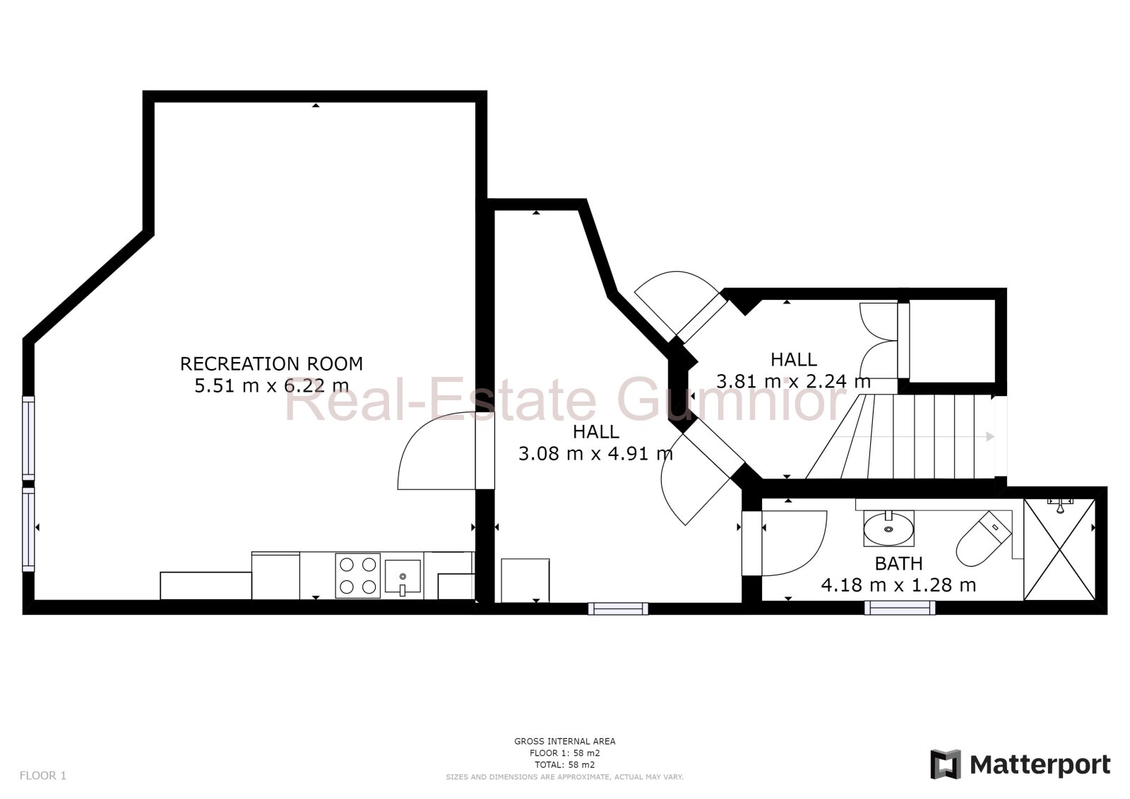 Gepflegte 1 Zimmer Souterrain-Apartment inkl. EBK und Duschbadezimmer ** PLUS GARTENFLÄCHE und Nebengebäude