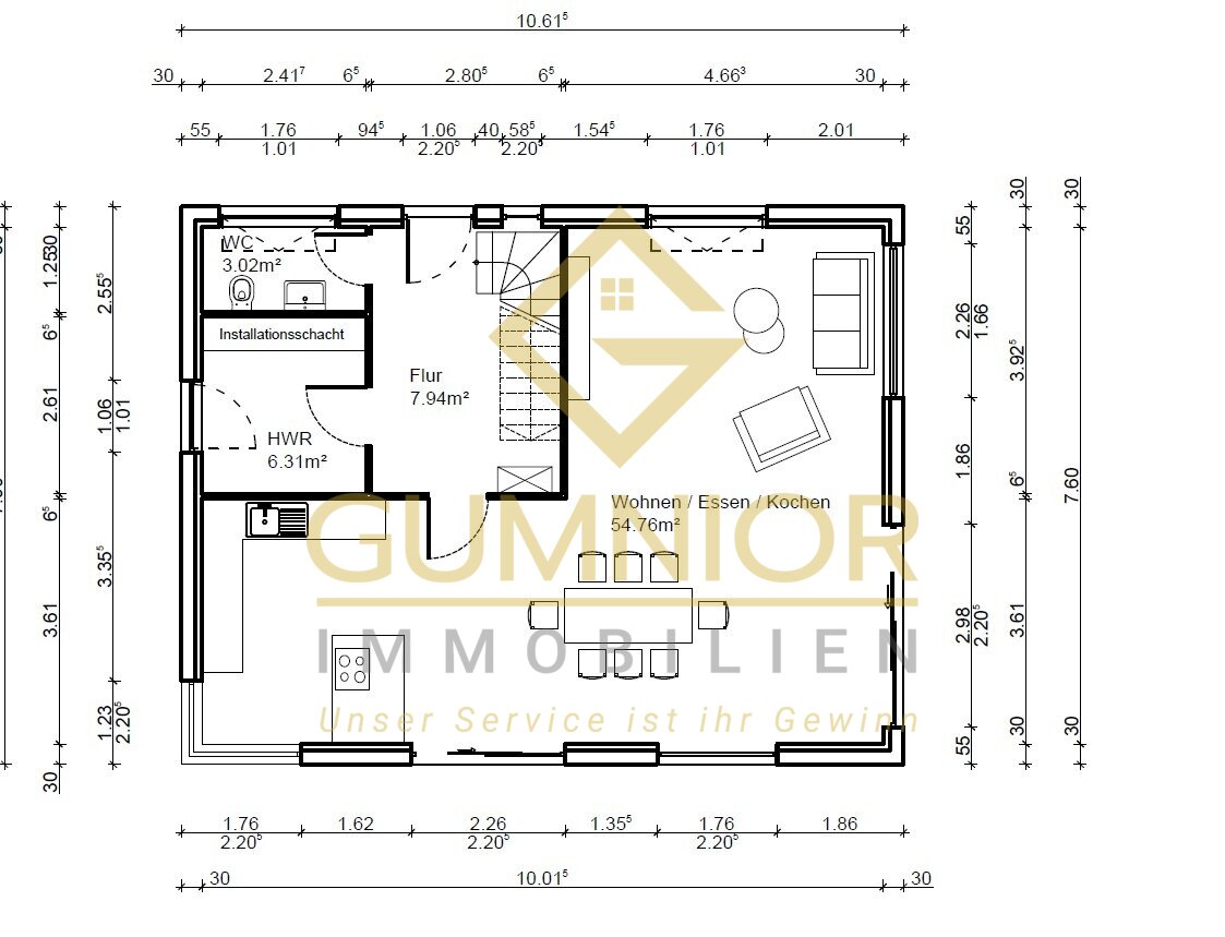 Einfamilienhaus in City-Ausführung ** Wärmepumpe** FBH*** Nachhaltigkeit **