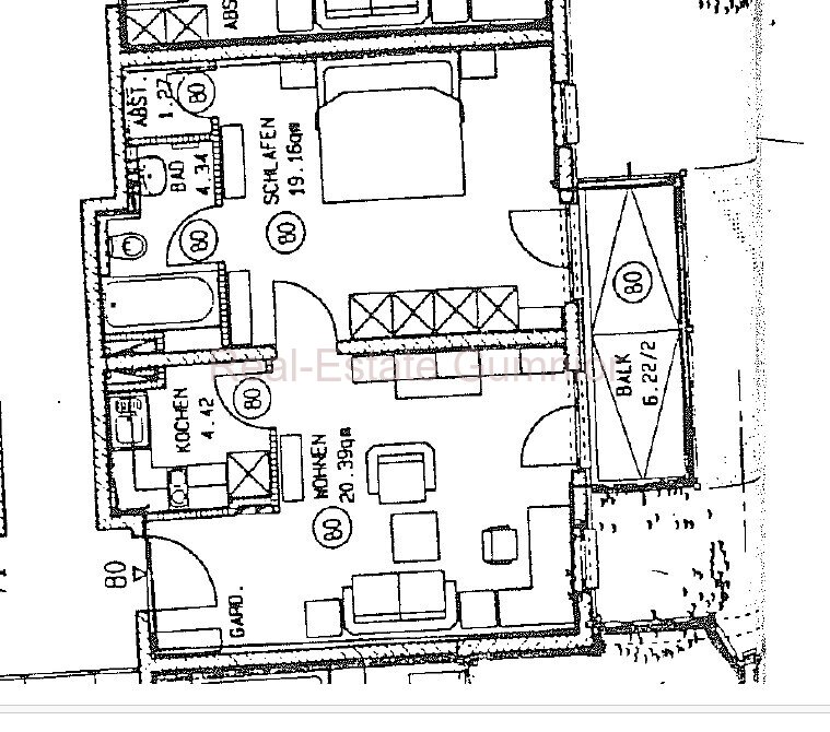 Tolle 2 ZKB Apartment mit großen Balkon und tollem Ausblick  - in verkehrsgünstiger Lage ** TG-Stellplatz ** EBK 